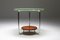 Art Deco Rosewood Occasional Table with Thick Etched Glass Top, 1930s, Image 4