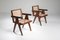 Chandigarh King Chairs by Pierre Jeanneret, 1960s, Set of 2 2