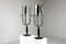 Brutalist Candleholders with Mirror, 1970s, Set of 2, Image 2