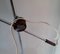 Vintage Chromed Steel Tube & Teak Adjustable Floor Lamp, 1960s 4