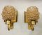 Bubbles Wall Lamps with Golden Reflectors, 1970s, Set of 2 1