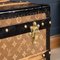 Antique 20th Century French Woven Canvas Trunk by Louis Vuitton, Image 11