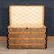 Antique 20th Century French Woven Canvas Trunk by Louis Vuitton, Image 18