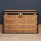 Antique 20th Century French Woven Canvas Trunk by Louis Vuitton, Image 24