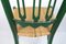 Cane Seat Chiavari Dining Chairs, 1950s, Set of 2 18