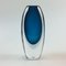 Mid-Century Sommerso Glass Vase by Vicke Lindstrand for Kosta Boda 1