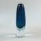 Mid-Century Sommerso Glass Vase by Vicke Lindstrand for Kosta Boda, Immagine 7
