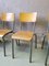 Industrial Dining Chairs, 1950s, Set of 4, Image 3