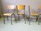 Industrial Dining Chairs, 1950s, Set of 4 2