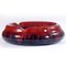 Danish Art Deco Ceramic Oxblood Ashtray by Daniel Andersen for Michael Andersen & Son, 1930s 2