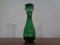 Italian Green Glass Cat Decanter with Stopper from Empoli, 1960s 8