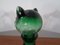 Italian Green Glass Cat Decanter with Stopper from Empoli, 1960s 25