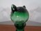 Italian Green Glass Cat Decanter with Stopper from Empoli, 1960s, Image 25