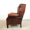 Vintage Sheep Leather Wingback Armchair by Lounge Atelier, Image 6