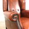 Vintage Sheep Leather Wingback Armchair by Lounge Atelier 12