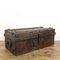 Vintage Industrial Metal Brown Trunk 1