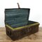 Vintage Industrial Metal Brown Trunk 7