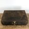 Vintage Industrial Metal Trunk Black, Image 6