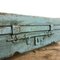 Vintage Industrial Metal Trunk Light Blue 2