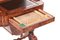 Antiker Frühviktorianischer Schreibtisch aus Schreib- oder Nussholz mit Intarsien aus Walnussholz, 19. Jh 18