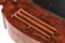 Antiker Frühviktorianischer Schreibtisch aus Schreib- oder Nussholz mit Intarsien aus Walnussholz, 19. Jh 16