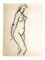 Jacques Arland, Nude, Drawing In Pencil, 1920 2