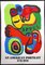 Poster Karel Appel, American Portrait, Lithographic Poster, 1975, Immagine 1