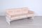 Weißlackiertes 3-Sitzer Sofa aus Holz, 1970er 2