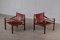 Vintage Sirocco Safari Chairs by Arne Norell for Arne Norell AB, 1960s, Set of 2 1