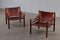 Vintage Sirocco Safari Stühle von Arne Norell für Arne Norell AB, 1960er, 2er Set 10
