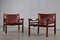 Vintage Sirocco Safari Chairs by Arne Norell for Arne Norell AB, 1960s, Set of 2 5