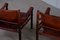 Vintage Sirocco Safari Stühle von Arne Norell für Arne Norell AB, 1960er, 2er Set 6