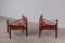 Vintage Sirocco Safari Chairs by Arne Norell for Arne Norell AB, 1960s, Set of 2 3