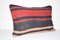 Vintage Striped Turkish Kilim Cushion Cover 2