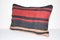 Vintage Striped Turkish Kilim Cushion Cover 3