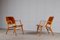 Danish Ax-Chairs by Peter Hvidt & Orla Mølgaard Nielsen, 1950s, Set of 2 8