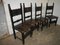 Italian Dining Chairs, 1940s, Set of 4, Image 1