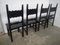 Italian Dining Chairs, 1940s, Set of 4 2