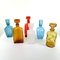 Mid-Century Modern Glass Decanters from Empoli, Set of 6 2