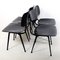 Mid-Century Revolt Chairs by Friso Kramer for Ahrend De Cirkel, Set of 4, Image 2