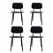 Mid-Century Revolt Chairs by Friso Kramer for Ahrend De Cirkel, Set of 4 1