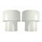 Mid-Century White Steel Sconces, Set of 2 1