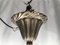 Lámpara de araña vintage de cristal de Murano y metal, años 50, Imagen 29