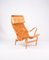 Leather Pernilla Easy Chairs by Bruno Mathsson, 1970s, Set of 2, Image 1