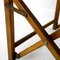 Escritorio y asiento infantil plegable vintage de madera, Imagen 12