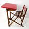 Vintage Foldable Wooden Children's Desk and Seat 2