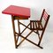 Vintage Foldable Wooden Children's Desk and Seat, Image 2