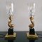 Vintage Hollywood Regency Chinoiserie Brass Koi Fish Lamps, 1960s, Set of 2, Image 1