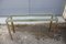 Minimalist Brass and Chrome Console Table, 1970s 1