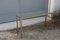 Minimalist Brass and Chrome Console Table, 1970s, Image 5